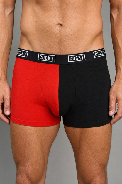 Cocky 50/50 Cotton Trunks - 3-Pack