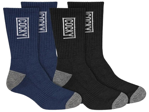 Cocky Merino Blend Socks 2-Pack
